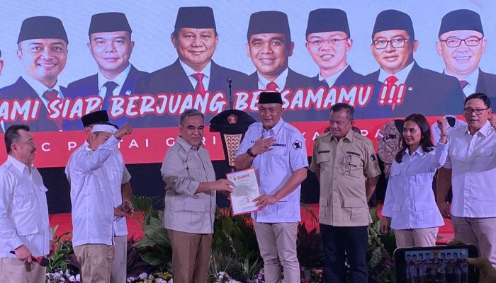 Rudy Susmanto Terima Mandat Jadi Calon Bupati Bogor 2024