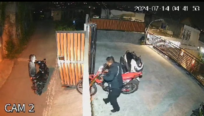 Waspada Maling di Puncak Bogor, Motor Eks Ajudan Bupati Dicuri