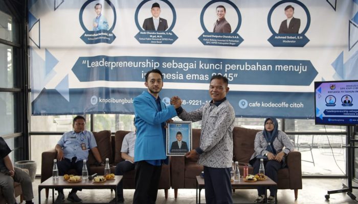 KNPI Cibungbulang Gelar Diskusi Leaderpreneurship Menuju 2045