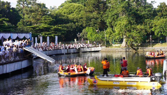 Pemkab Bogor Tebar Ribuan Benih Ikan, Upaya Kendalikan Inflasi dan Jaga Ekosistem