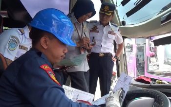 Dishub Kabupaten Bogor Cek Kelayakan Bus Pariwisata Jelang Nataru