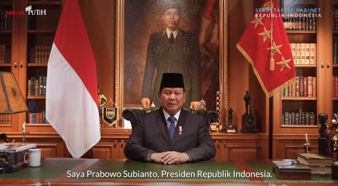 Presiden Prabowo Ucapkan Selamat Hari Natal dan Tahun Baru Lewat Akun Instagram