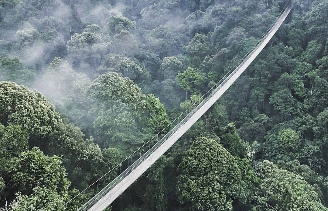 Jembatan Gantung Situ Gunung di Sukabumi Tetap Jadi Primadona Wisatawan