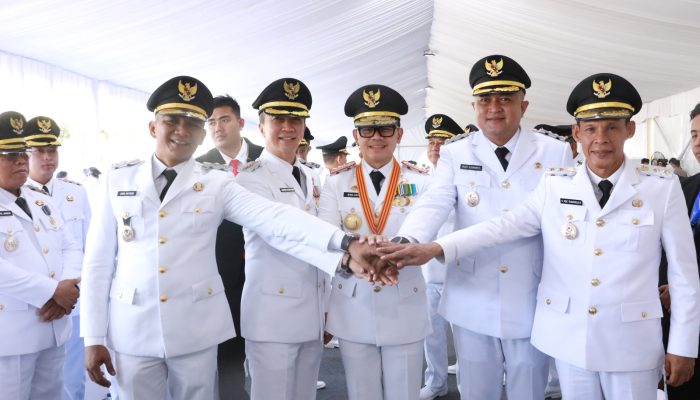 Rudy Susmanto dan Ade Ruhandi Resmi Dilantik Sebagai Bupati Bogor dan Wakil Bupati Bogor Periode 2025-2030