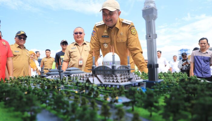 Bupati Bogor Rudy Susmanto Awasi Langsung Pembangunan Masjid Raya, Pusat Layanan Haji Akan Hadir di Cibinong