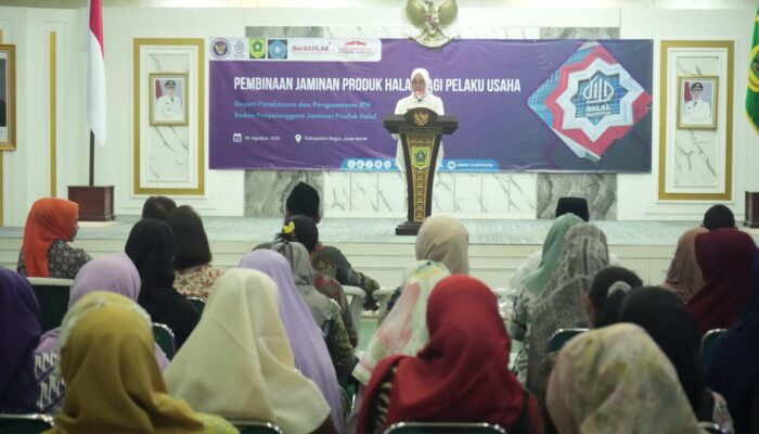Pemkab Bogor Dorong UMKM Dapat Sertifikasi Halal