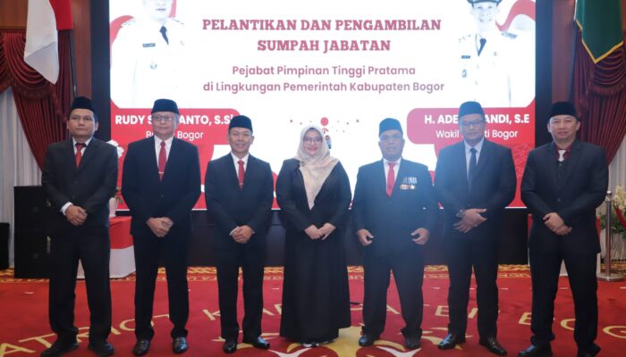 Bupati Bogor Lantik 7 Pejabat Eselon II Lingkup Pemkab Bogor