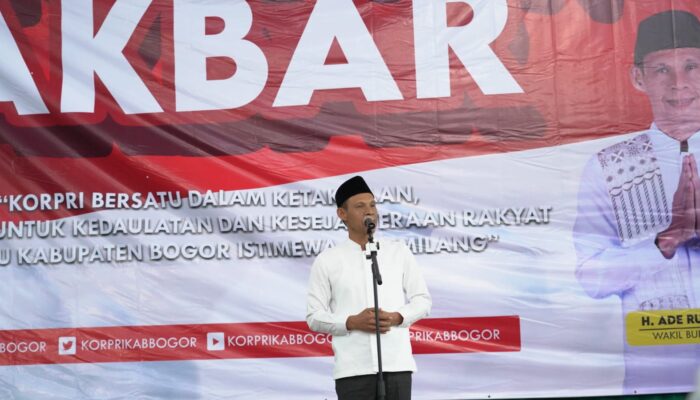 Jaro Ade Pesan Agar Korpri Jadi Tim Solid untuk Melayani Masyarakat dan Membangun Kabupaten Bogor