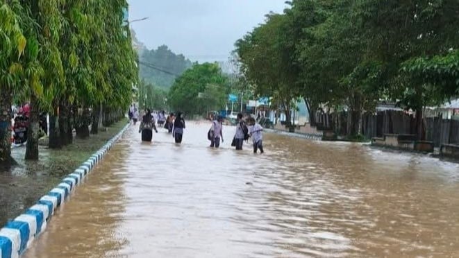 Raja Ampat banjir
