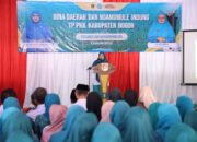 Ketua TP PKK Eva Rudy Susmanto Turun Langsung Pastikan Kegiatan Bina Daerah Berjalan Baik