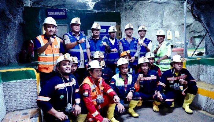 Kunjungi Tambang Emas PT Antam, Rudy Susmanto Ajak Jaga Kelestarian Alam