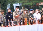 Pemkab Bogor Bersama Ditjen Bea Cukai Jabar dan Forkopimda Musnahkan 1,8 Juta Batang Rokok Ilegal, Selamatkan Kerugian Negara Rp1,4 Miliar