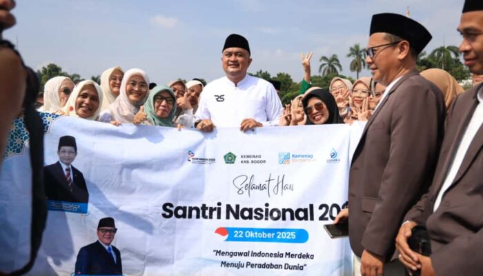 Peringati Hari Santri, Bupati Bogor Sampaikan Pesan Santri Harus Berilmu, Berakhlak, dan Berdaya