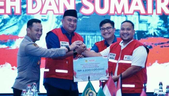 Bupati Bogor Salurkan Bantuan Rp1,2 Miliar untuk Korban Bencana di Aceh dan Sumatera