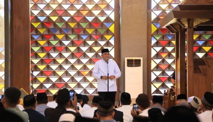 Bupati Bogor Tekankan Kolaborasi Pemerintah, Ulama, dan Masyarakat dalam Memakmurkan Masjid Raya Nurul Wathon