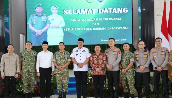 Bupati Bogor Hadiri Kunjungan Kerja Pangdam III/Siliwangi ke Korem 061/Suryakencana