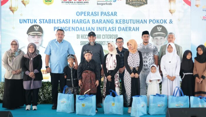 Bupati Bogor Hadirkan Bazar Ramadan Istimewa untuk Kendalikan Harga Kebutuhan Pokok