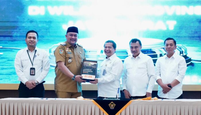 Bupati Bogor Sampaikan Laporan Pengelolaan dan Penyerapan Anggaran Tahun 2025 kepada BPK Jabar