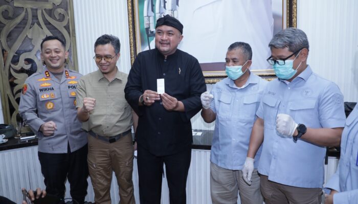Perangi Narkotika! Bupati Rudy Susmanto Awali Gerakan Tes Urine di lingkungan Pemkab Bogor