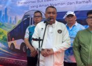 Rudy Susmanto Luncurkan Bus Listrik, Dorong Transportasi Publik Ramah Lingkungan