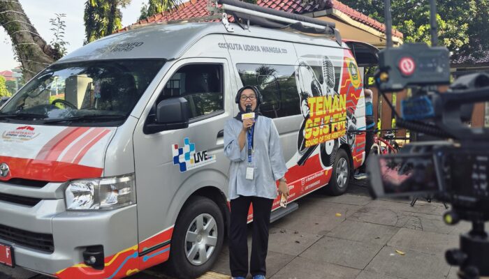 Diskominfo Ramaikan CFD dengan Sosialisasi Broadcasting Teman 95,3 FM dan Layanan Wifi Gratis