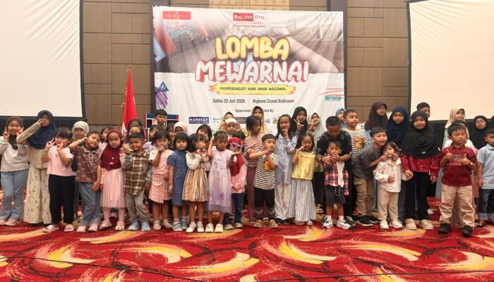 Lomba Mewarnai BiglandOtel Sentul Berlangsung Meriah, Peserta Antusias  Ikuti Beragam Aktivitas Edukatif dan Hiburan Keluarga