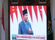 Rudy Susmanto Bersama Forkopimda Dengarkan Pidato Kenegaraan Presiden Prabowo